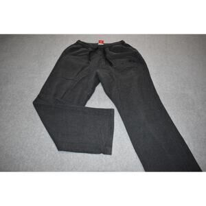 Puma Gym Sweatpants Mens Size Medium Workout Pockets Gray Cotton Blend